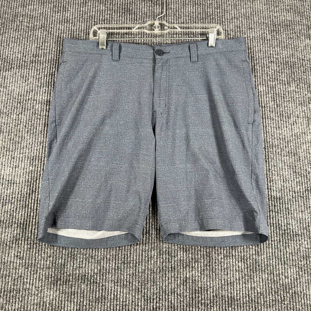 Travis Mathew Shorts Mens Size 36 Blue Chino Golf Performance Casual Light